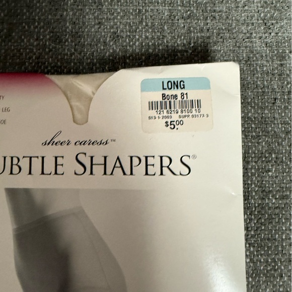 JCPenney Subtle Shapers Sheer Hosiery - Bone - Picture 2 of 8